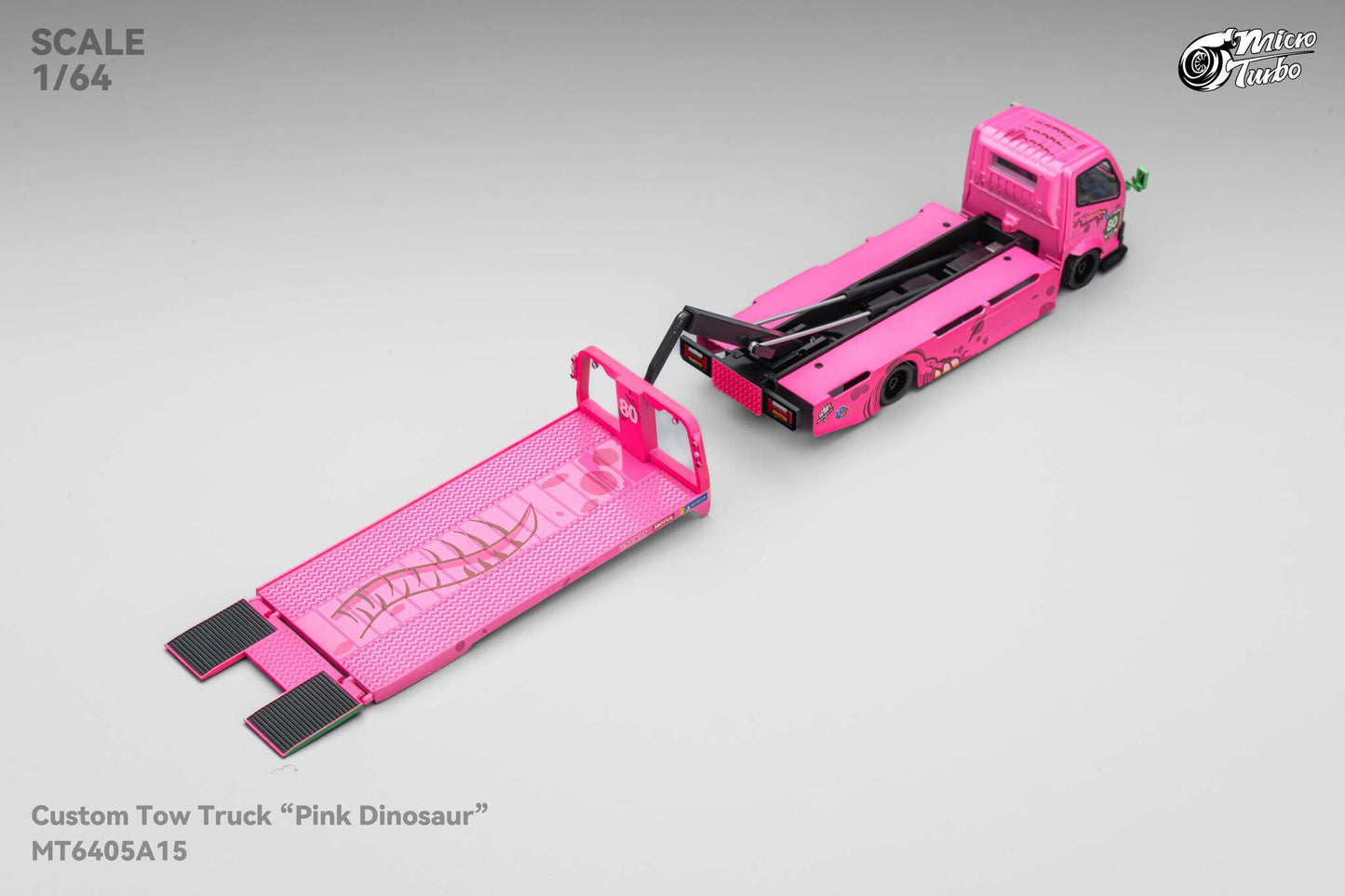 (MT6405A15) Microturbo Custom Hauler - Pink Dino (Roxy)