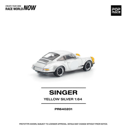(Pre-Order) (PR640201) SINGER 911 SCCS HOMAGE YELLOW/SILVER