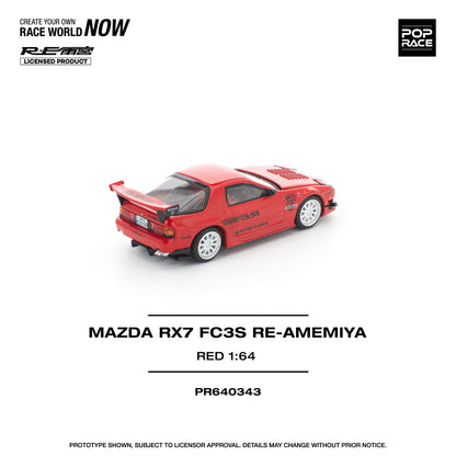 (Pre-Order) (PR640343) MAZDA RX7 FC3S RE-AMEMIYA RED