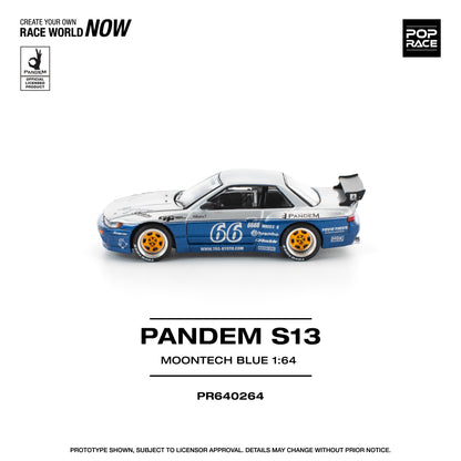(Pre-Order) (PR640264) - PANDEM SILVIA S13 - MOONTECH BLUE