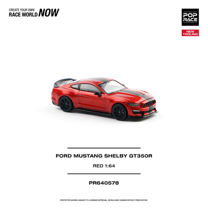 (Pre-Order) (PR640578) FORD MUSTANG SHELBY GT350R