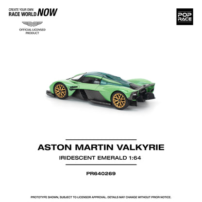 (Pre-Order) (PR640269) - ASTON MARTIN VALKYRIE - IRIDESCENT EMERALD