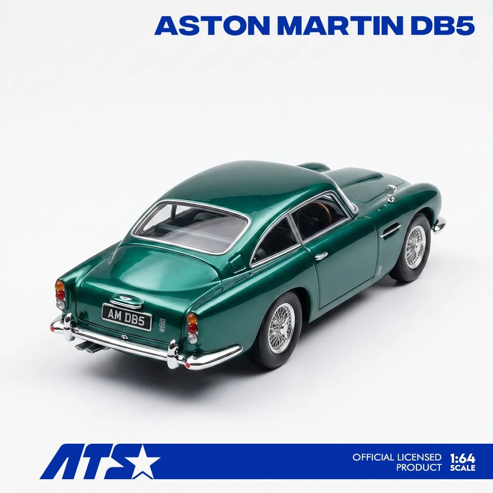 (ATS881201) ATS Model 1:64 Aston Martin DB5 - Tournament Racing Green