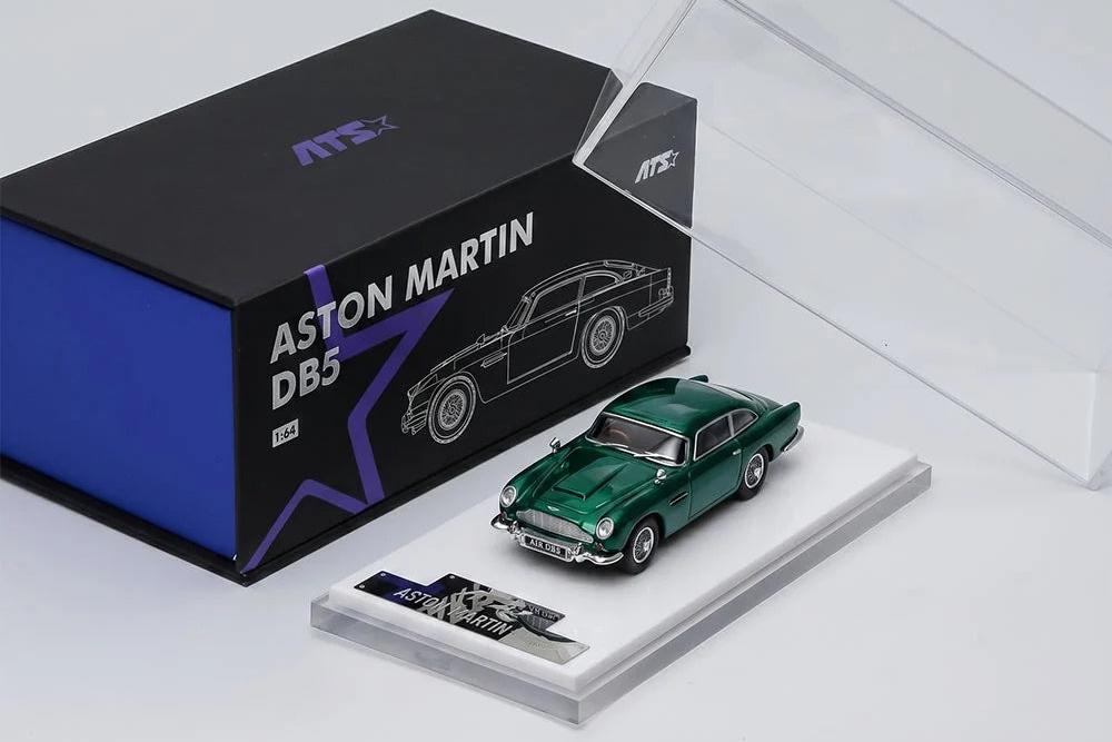 (ATS881201) ATS Model 1:64 Aston Martin DB5 - Tournament Racing Green