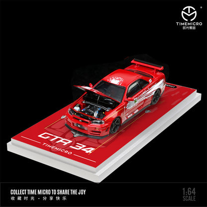 (TM643435 & TM643436) Nissan Skyline GTR34