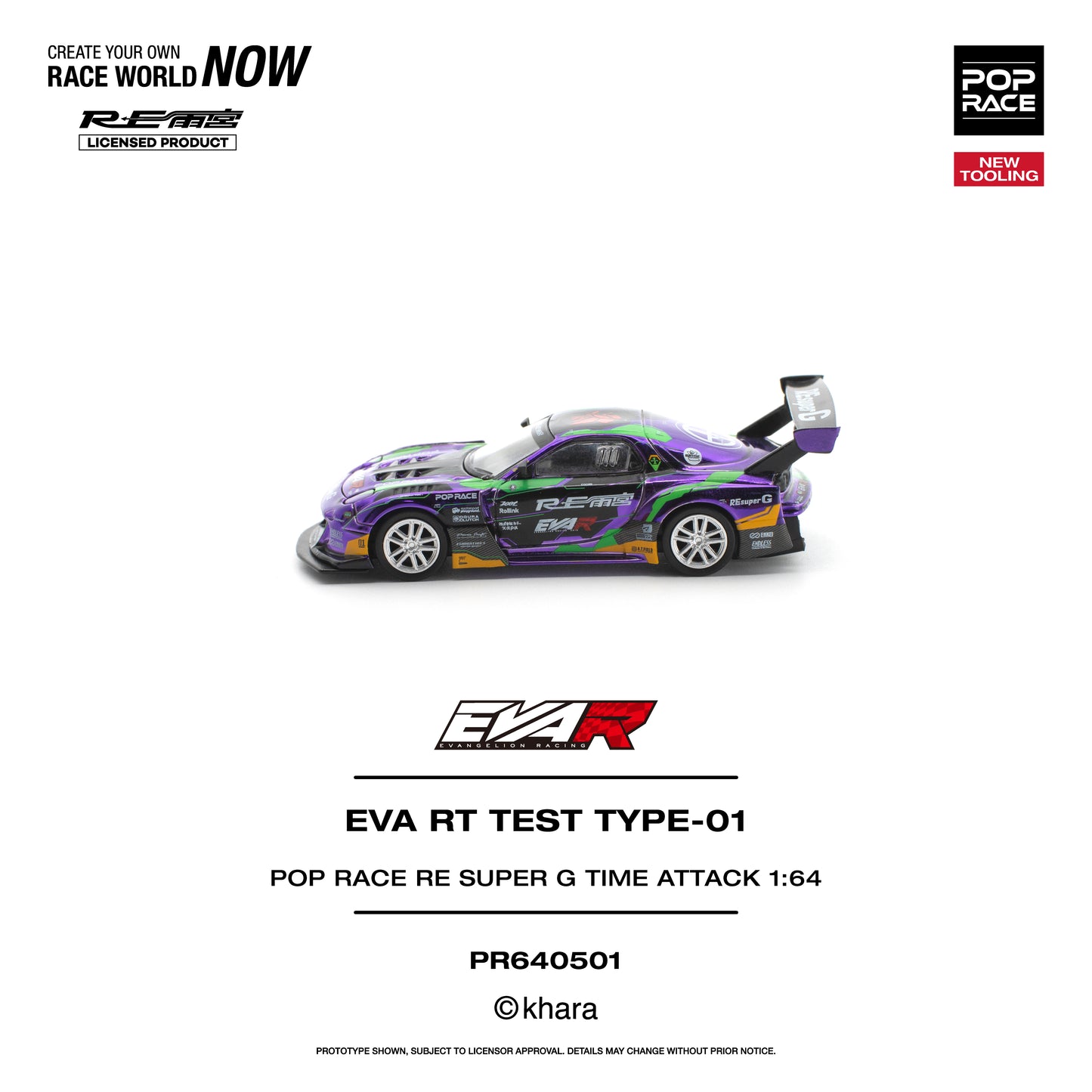 (Pre-Order) (PR640501) EVA RT TEST TYPE-01 POP RACE RE SUPER G TIME ATTACK