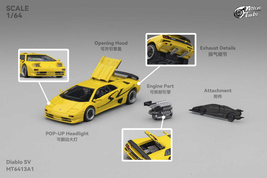(MT6413A1) Custom Diablo SV - Metallic Yellow