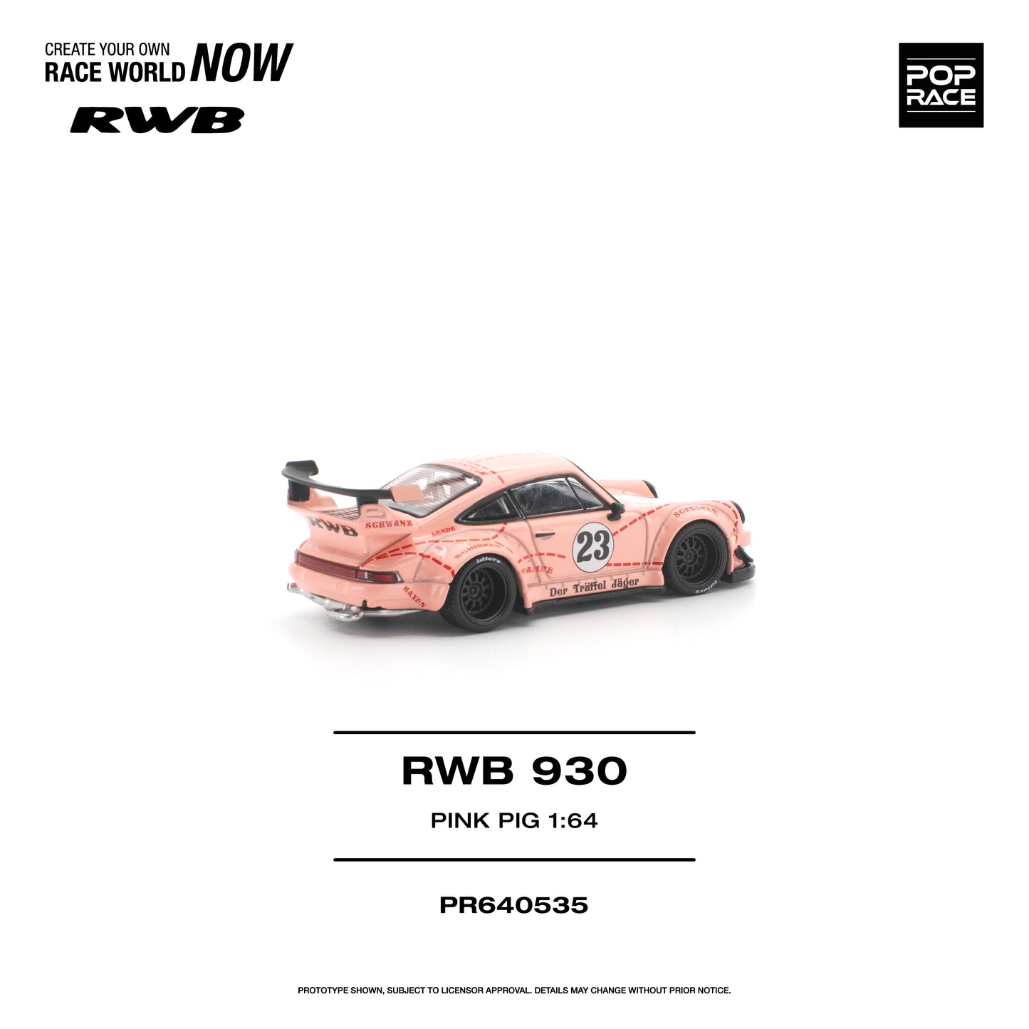 (Pre-Order) (PR640535) RWB 930 "PINK PIG"