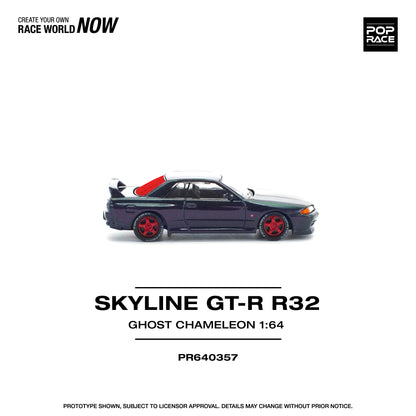 (Pre-Order) (PR640357) SKYLINE GT-R R32 GHOST CHAMELEON