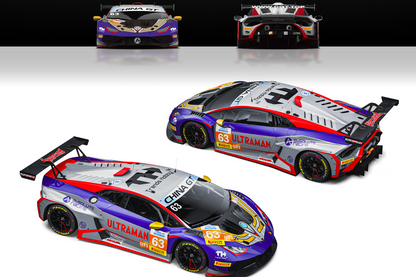 (Pre-Order) 241083(D) Trends Hobby 1/64 Lamborghini Hurancan GT3 Evo 2 (Ultraman) (Trends Hobby - Sponsorship)
