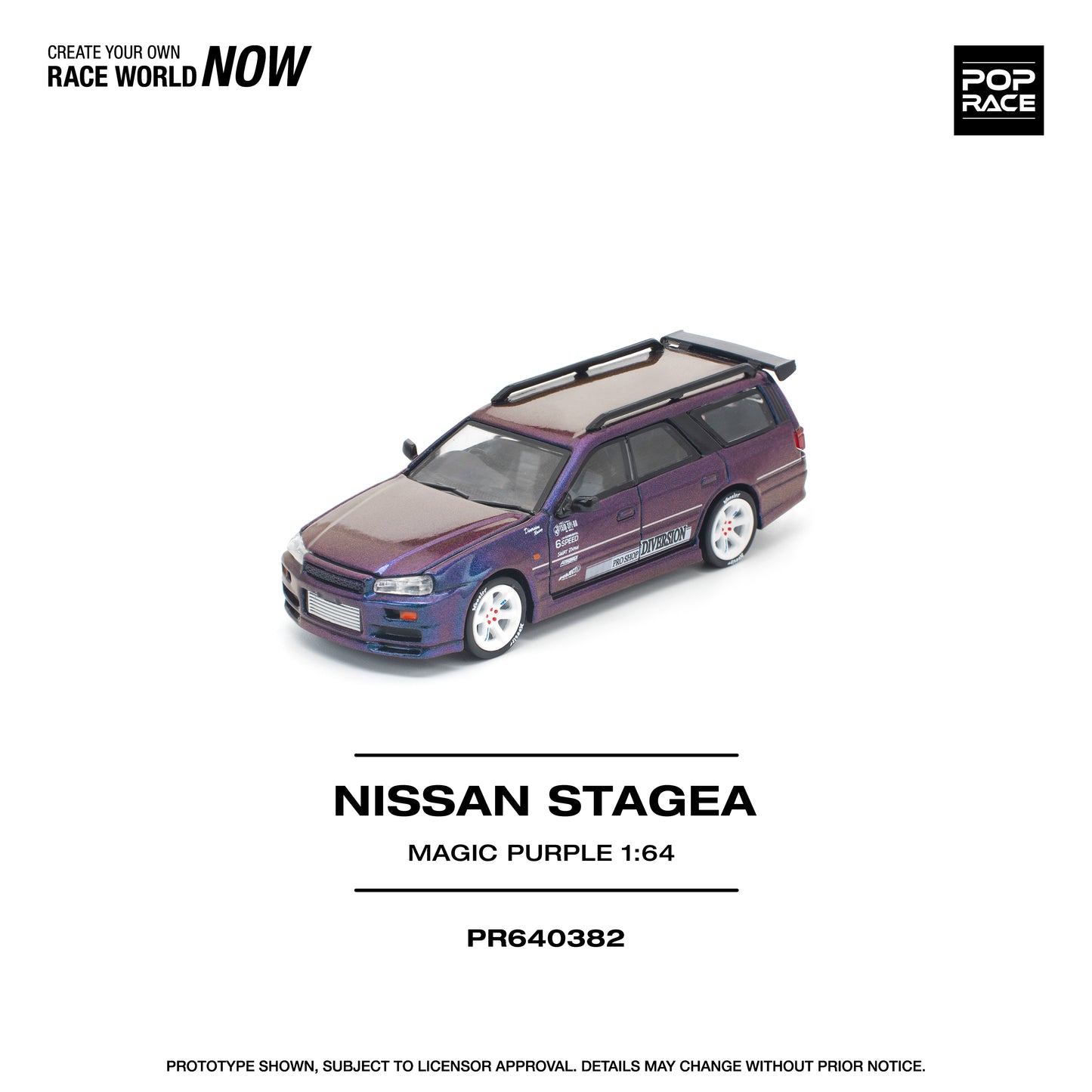 (Pre-Order) (PR640382) NISSAN STAGEA MAGIC PURPLE