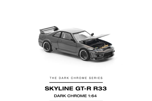 Pre-Order) (PRDC003) R33 GT-R DARK CHROME