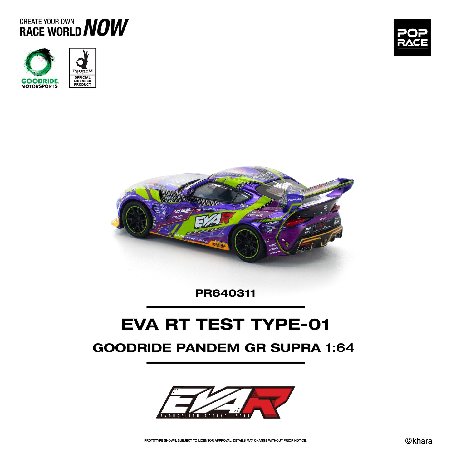 (Pre-Order) (PR640311) PANDEM GR SUPRA EVA RT TEST TYPE-01 GOODRIDE