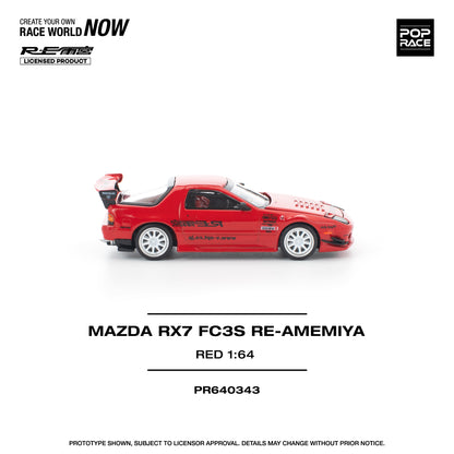 (Pre-Order) (PR640343) MAZDA RX7 FC3S RE-AMEMIYA RED