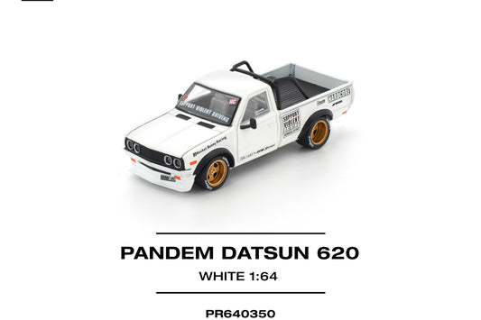 (Pre-Order) (PR640350) PANDEM DATSUN 620 (WHITE)