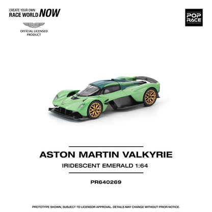 (Pre-Order) (PR640269) - ASTON MARTIN VALKYRIE - IRIDESCENT EMERALD