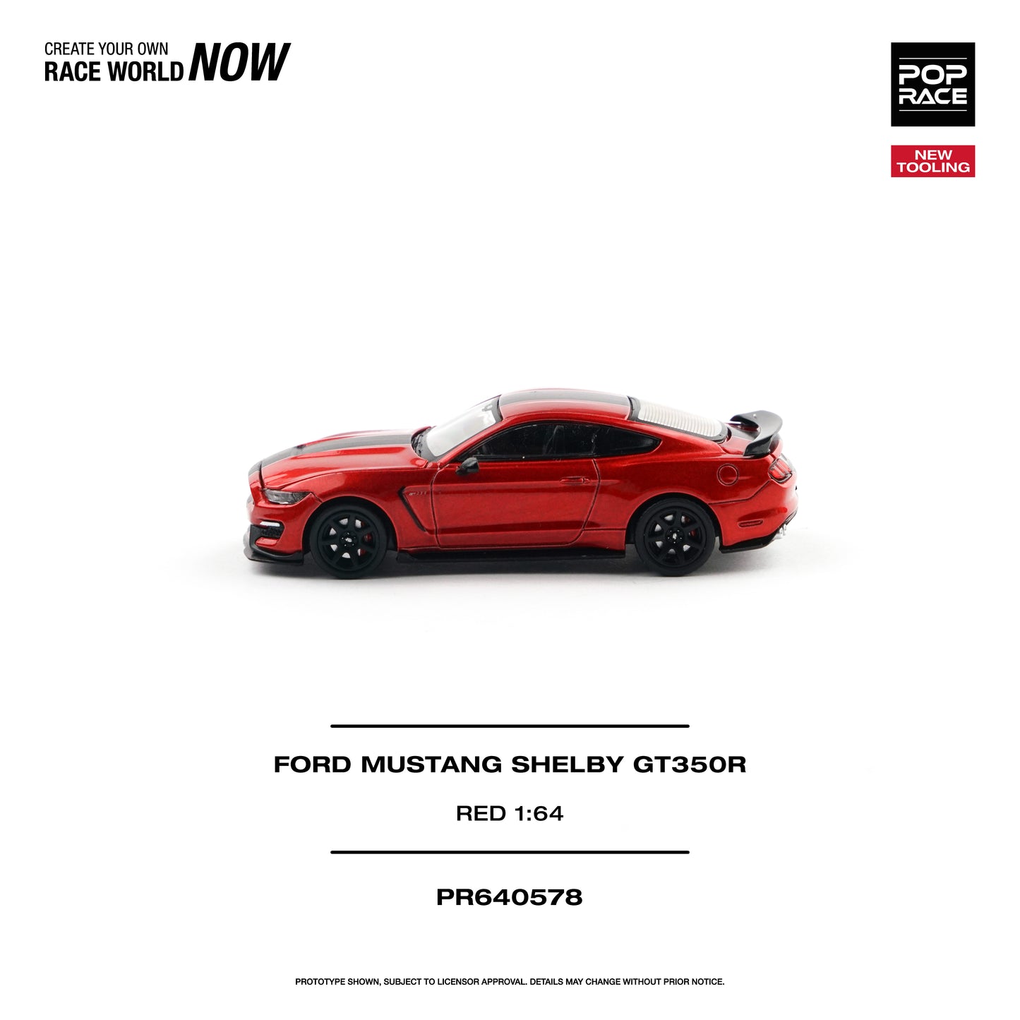 (Pre-Order) (PR640578) FORD MUSTANG SHELBY GT350R