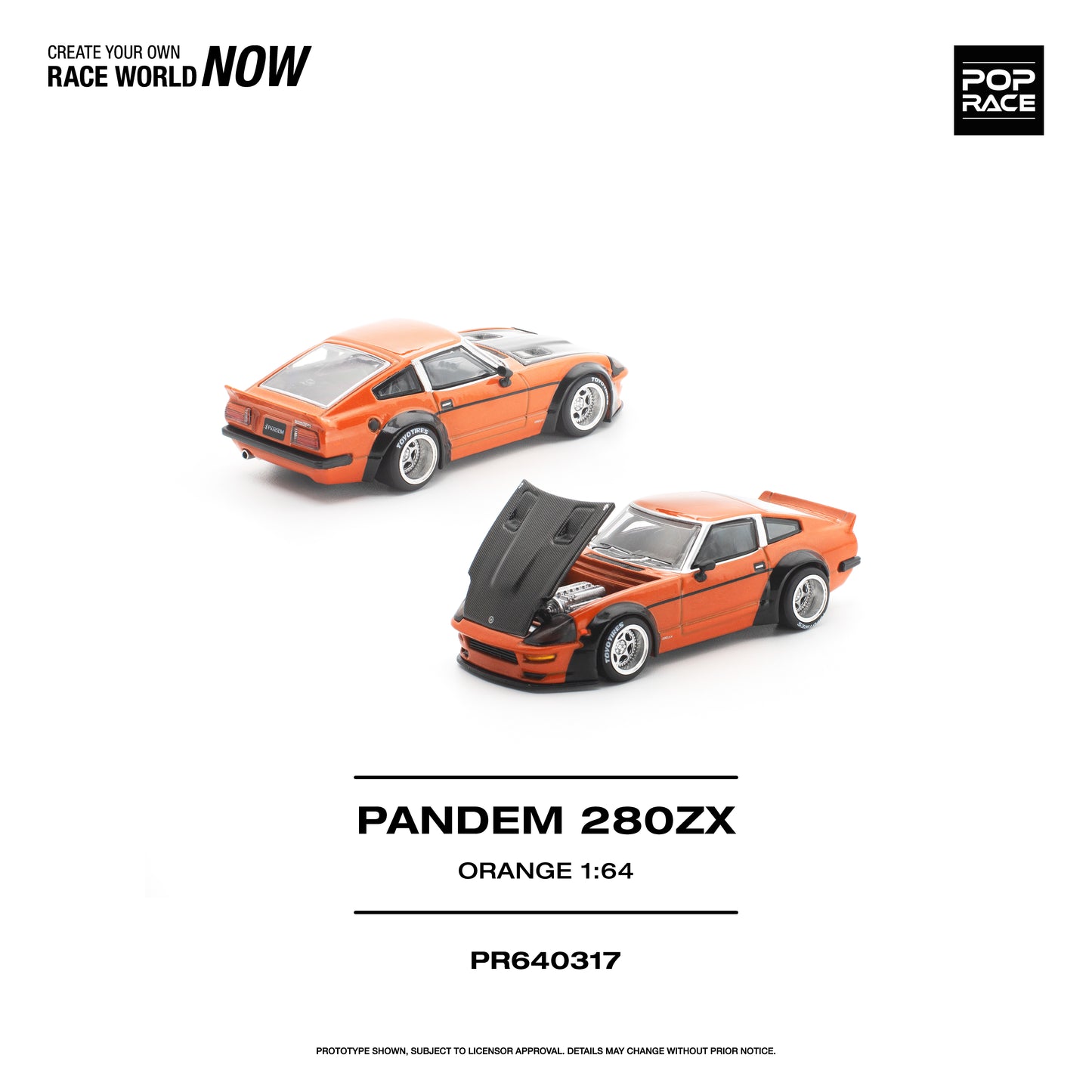 (Pre-Order) (PR640317) PANDEM 280ZX - ORANGE
