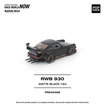 (Pre-Order) (PR640468) RWB 930 MATTE BLACK "STELLA ARTOIS" NEW TOOLING