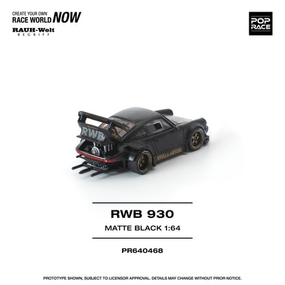(Pre-Order) (PR640468) RWB 930 MATTE BLACK "STELLA ARTOIS" NEW TOOLING
