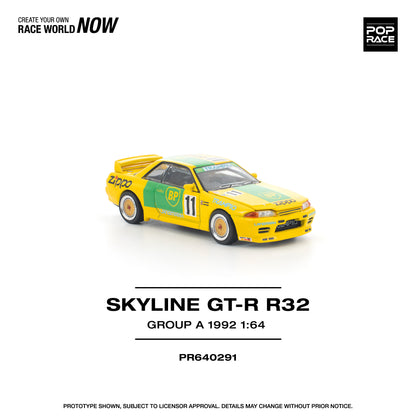 (Pre-Order) (PR640291) Skyline GT-R R32 GROUP A 1992