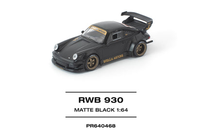 (Pre-Order) (PR640468) RWB 930 MATTE BLACK "STELLA ARTOIS" NEW TOOLING