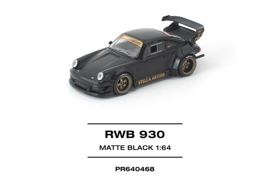 (Pre-Order) (PR640468) RWB 930 MATTE BLACK "STELLA ARTOIS" NEW TOOLING