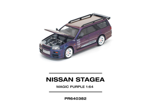 (Pre-Order) (PR640382) NISSAN STAGEA MAGIC PURPLE