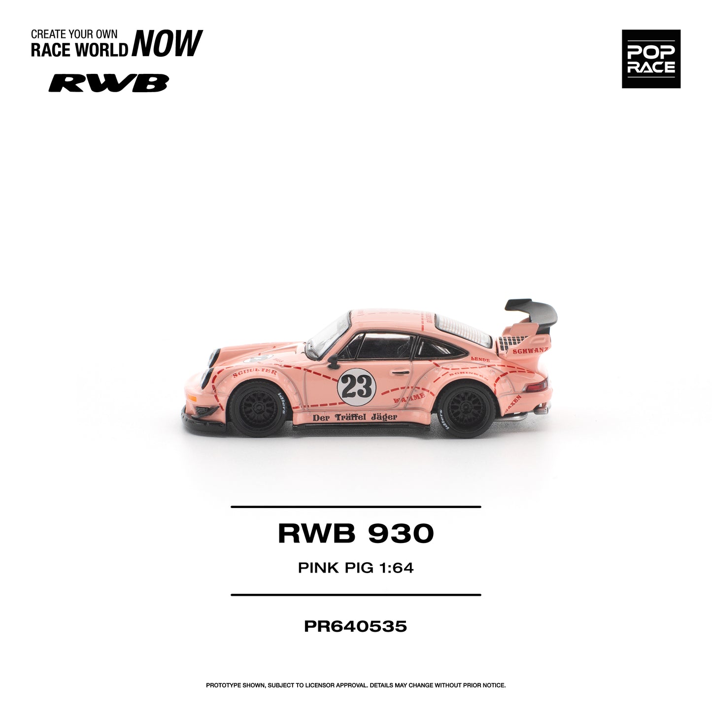 (Pre-Order) (PR640535) RWB 930 "PINK PIG"