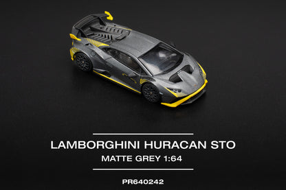 (Pre-Order) PR640242 LAMBORGHINI HURACAN STO MATTE GREY