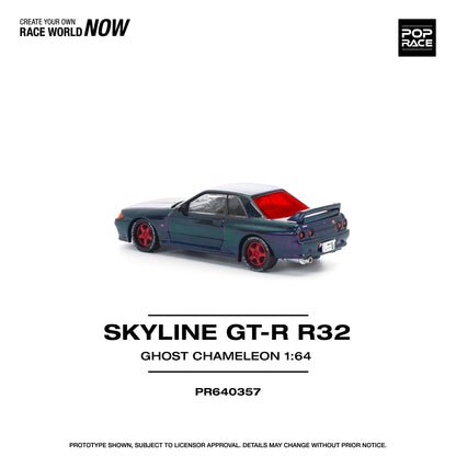 (Pre-Order) (PR640357) SKYLINE GT-R R32 GHOST CHAMELEON