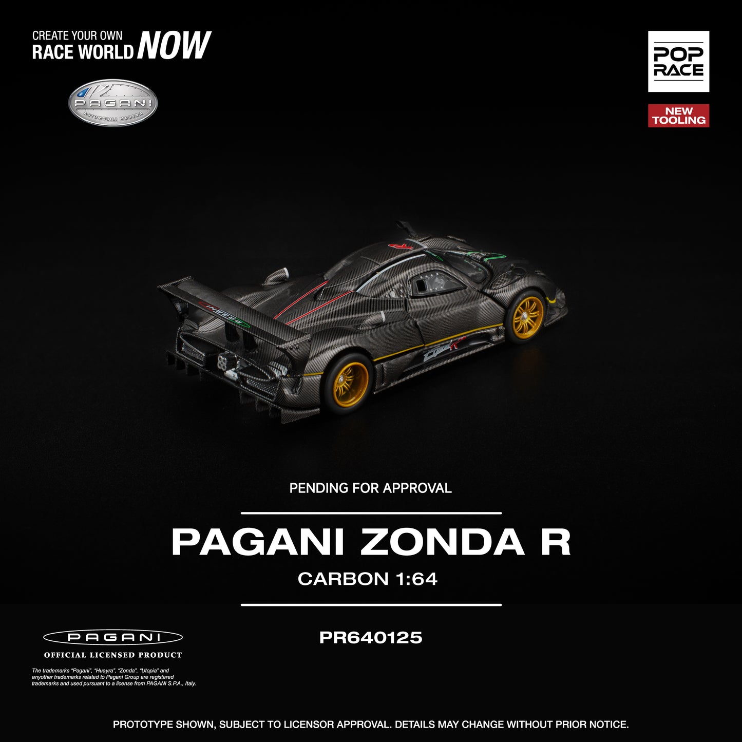 (Pre-Order) (PR640125) PAGANI ZONDA R