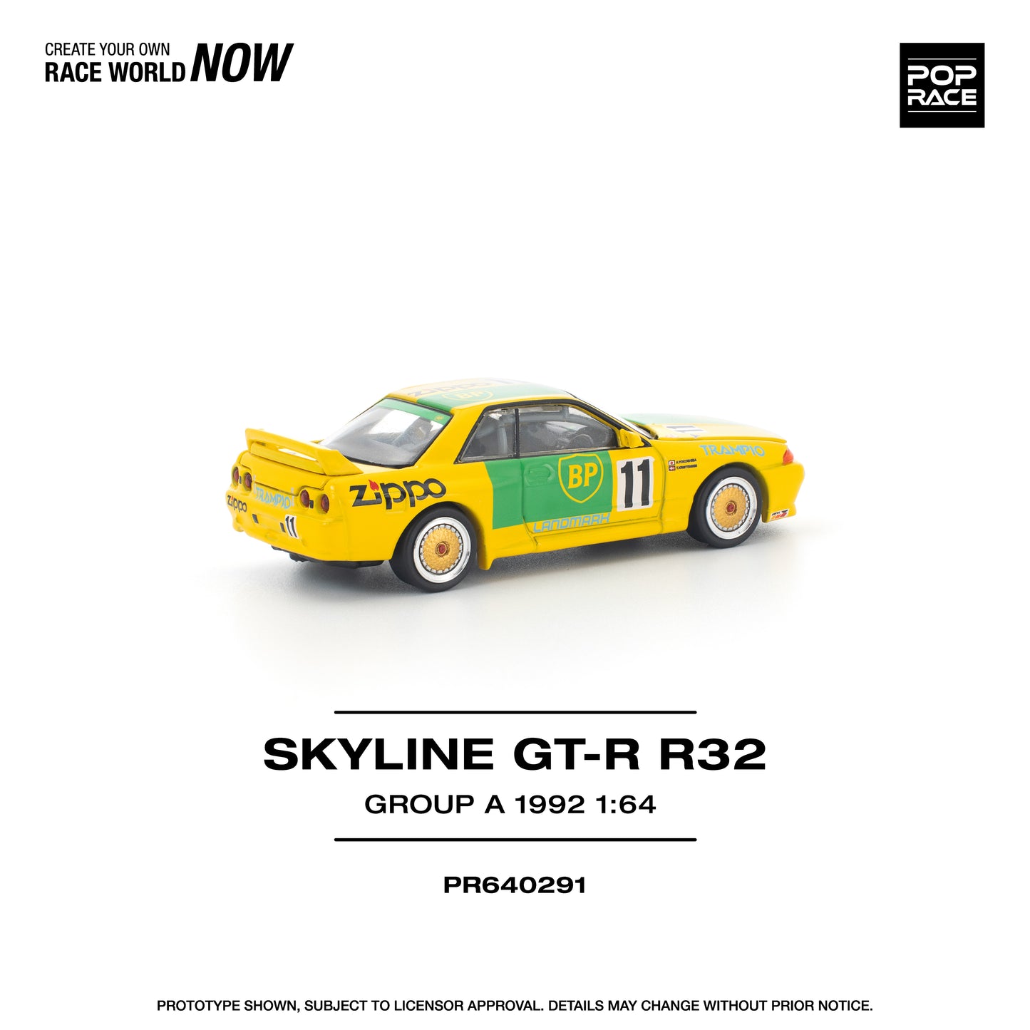 (Pre-Order) (PR640291) Skyline GT-R R32 GROUP A 1992