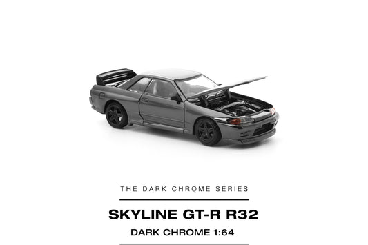 Pre-Order) (PRDC002) R32 GT-R DARK CHROME
