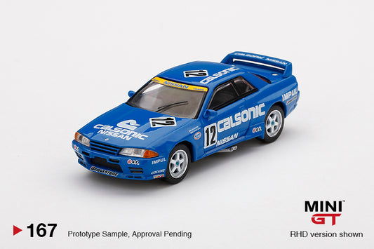 (MGT00167-BL) Nissan Skyline GT-R (R32) Gr. A #12 Calsonic 1992 (Blister Version)