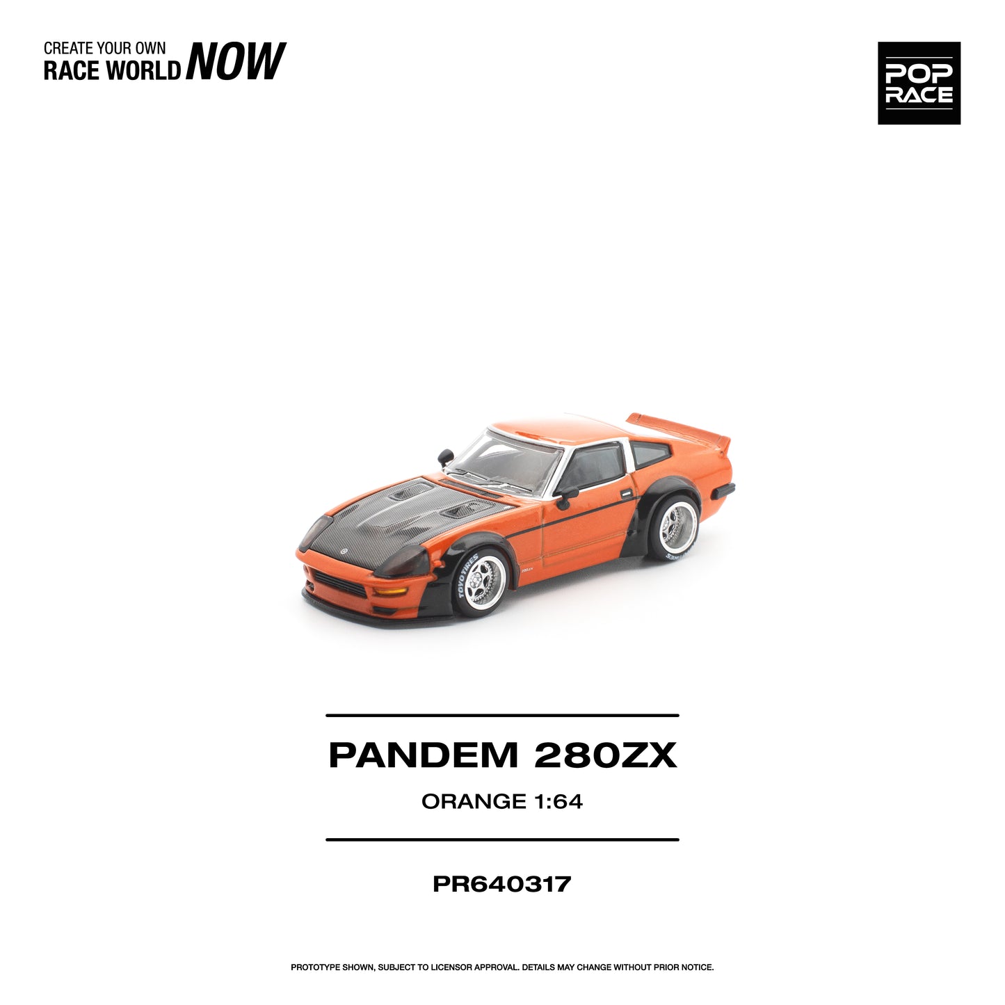 (Pre-Order) (PR640317) PANDEM 280ZX - ORANGE