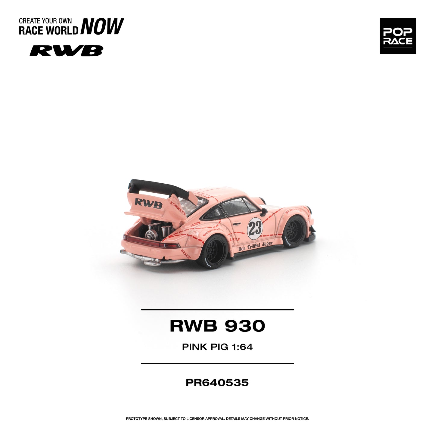 (Pre-Order) (PR640535) RWB 930 "PINK PIG"