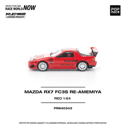 (Pre-Order) (PR640343) MAZDA RX7 FC3S RE-AMEMIYA RED