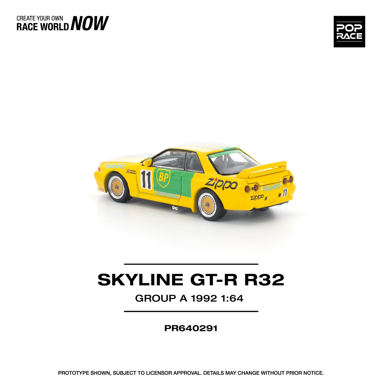 (Pre-Order) (PR640291) Skyline GT-R R32 GROUP A 1992