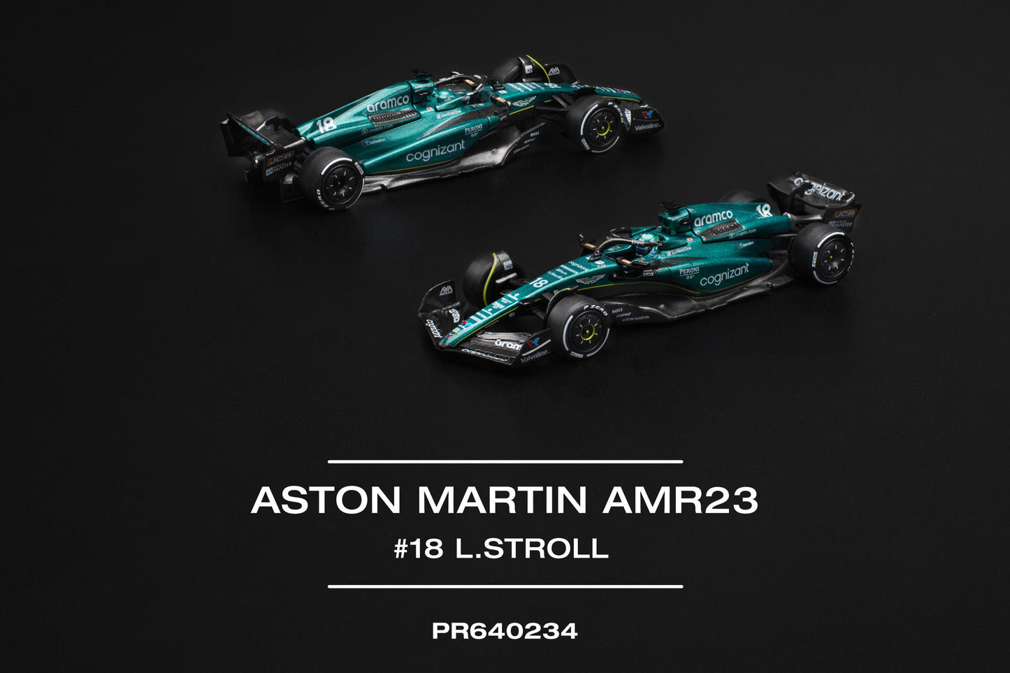 (Pre-Order) (PR640234) ASTON MARTIN AMR23 F1 #18 L. STROLLL