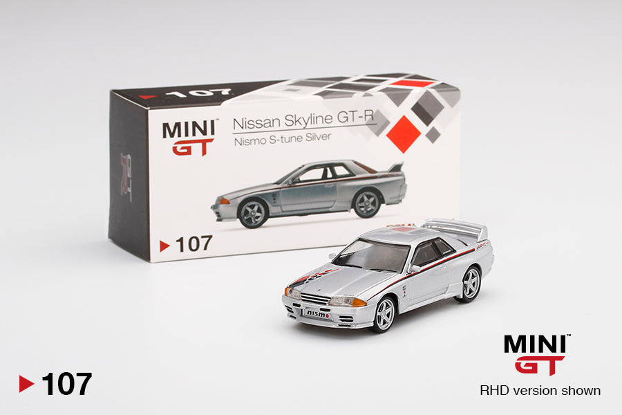 (MGT00107) - Nissan Skyline GT-R (R32) Nismo S-Tune Silver (Box Version)