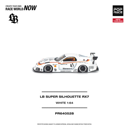 (Pre-Order) (PR640528) LB SUPER SILHOUETTE RX7 (FD3S) - WHITE