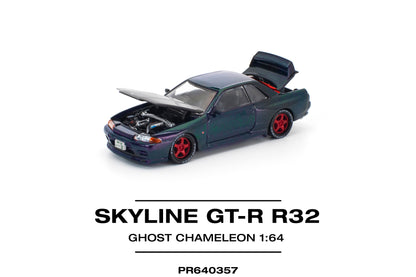 (Pre-Order) (PR640357) SKYLINE GT-R R32 GHOST CHAMELEON