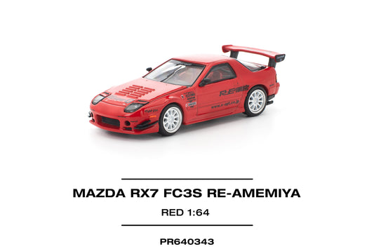 (Pre-Order) (PR640343) MAZDA RX7 FC3S RE-AMEMIYA RED