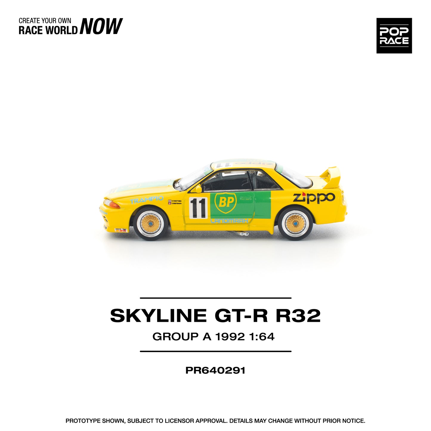 (Pre-Order) (PR640291) Skyline GT-R R32 GROUP A 1992