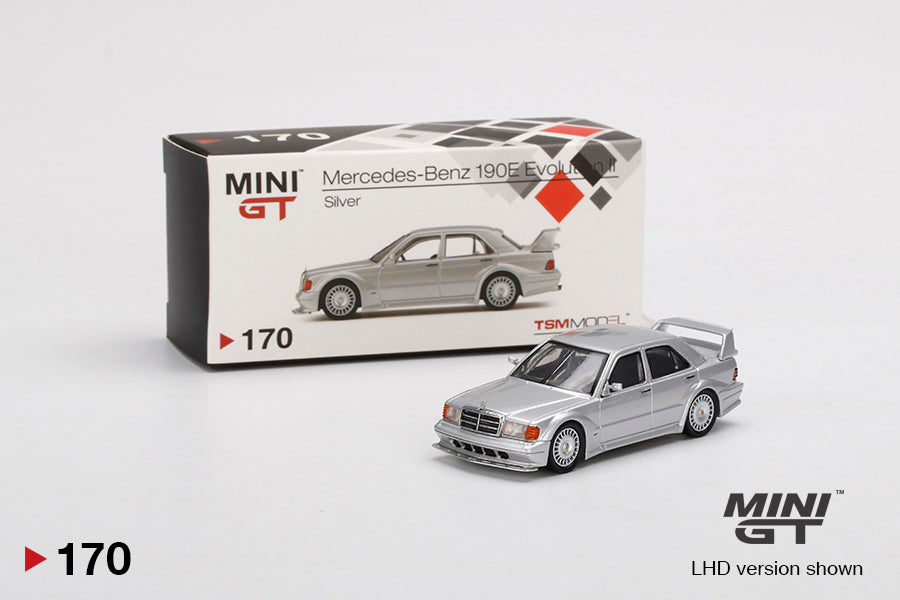 (MGT00170) - Mercedes-Benz 190E 2.5-16 Evolution II DTM Silver (Box Version)