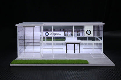 (MO936014) Double-Layer Modular Showroom Lighting Scene for BMW Store