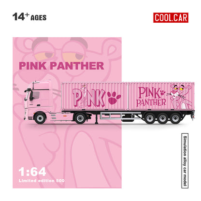 (CC646734) Mercedes-Benz Actros Container Truck - Pink Panther Livery