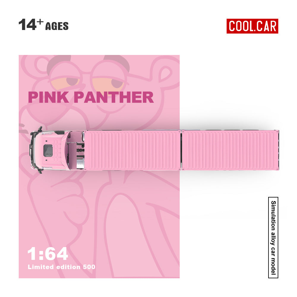 (CC646734) Mercedes-Benz Actros Container Truck - Pink Panther Livery