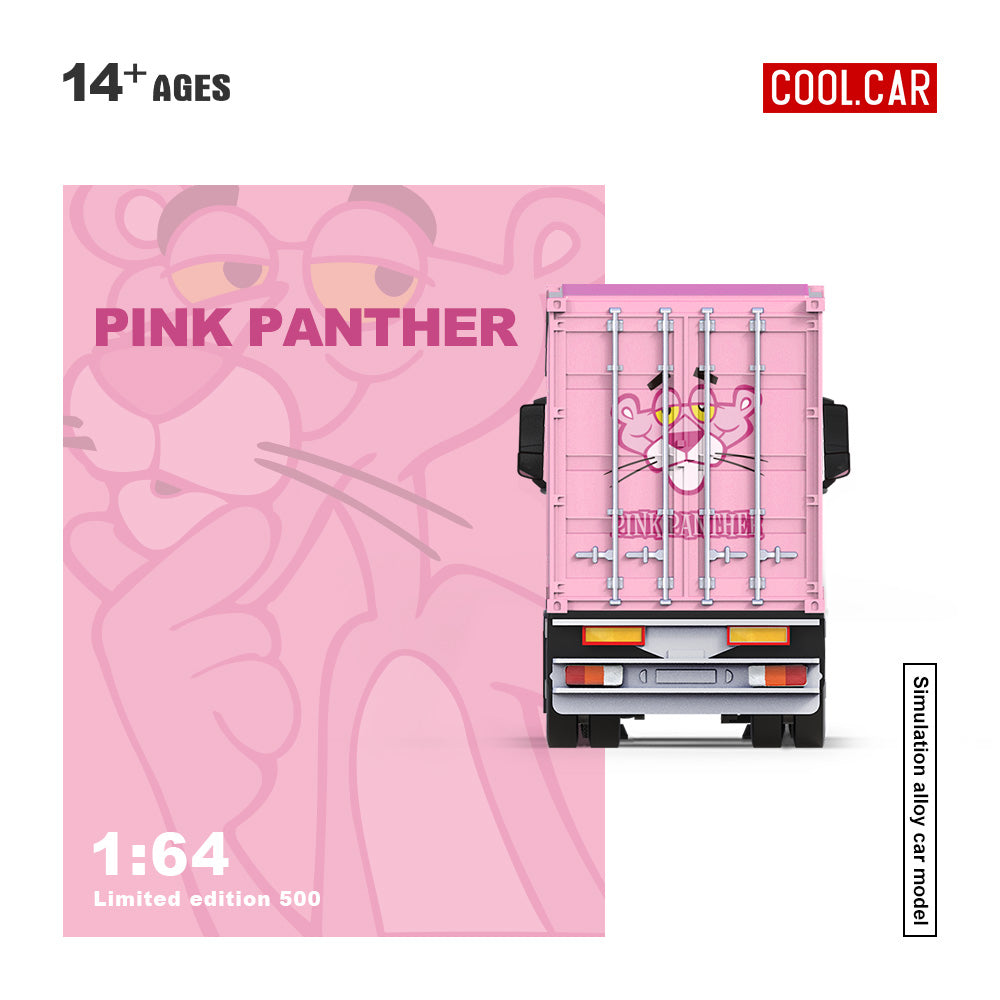 (CC646734) Mercedes-Benz Actros Container Truck - Pink Panther Livery